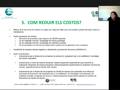 8è Esmorzar GRID: CONTRASTA LES TEVES PRÀCTIQUES EN GESTIÓ DE RESIDUS